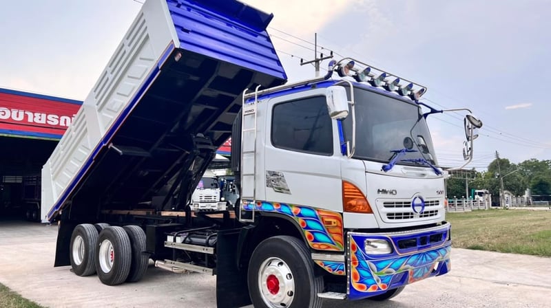 HINO MEGA 320แรง รถสวยสภาพดีพร้อมใช้งาน