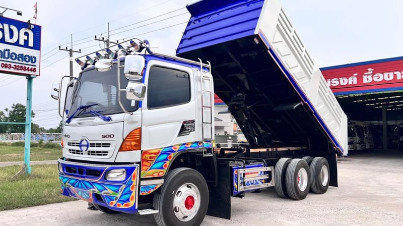 HINO MEGA 320แรง รถสวยสภาพดีพร้อมใช้งาน