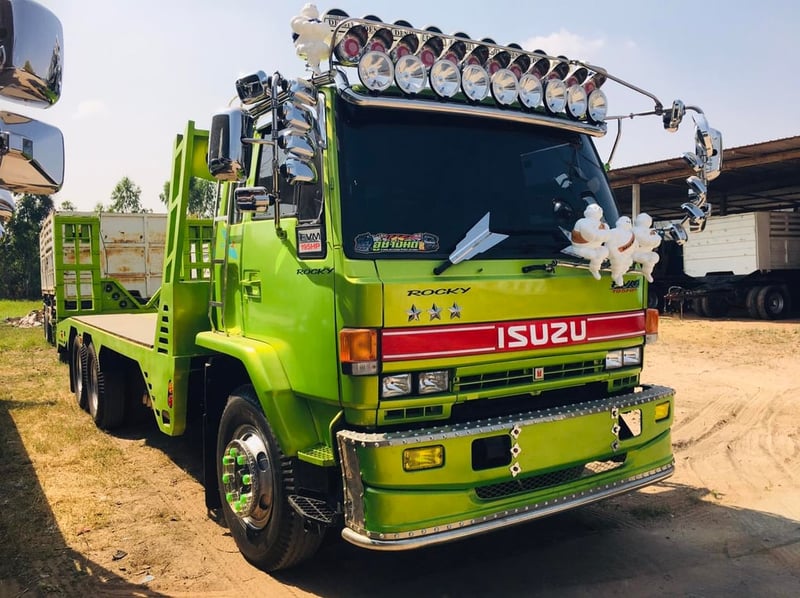 เทรลเลอร์บรรทุกรถเกี่ยวข้าว สภาพสวยๆ ราคา550,000 