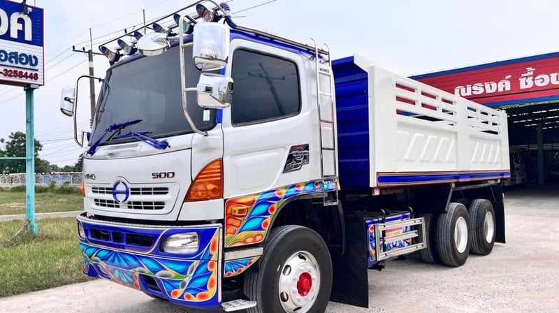 HINO MEGA 320แรง รถสวยสภาพดีพร้อมใช้งาน