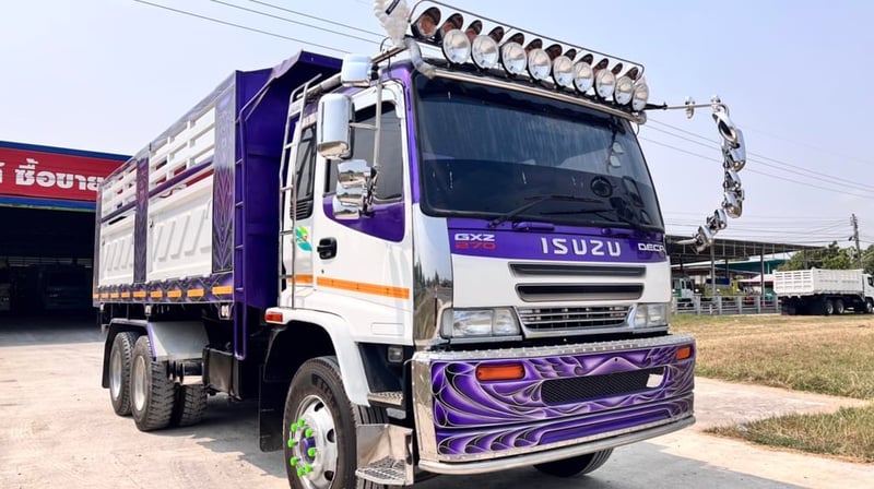 ISUZU DECA FXZ 270แรง เครื่องเดิมเกียร์เดิม เกียร์ZF รถสวยสภาพดีพร้อมใช้งาน