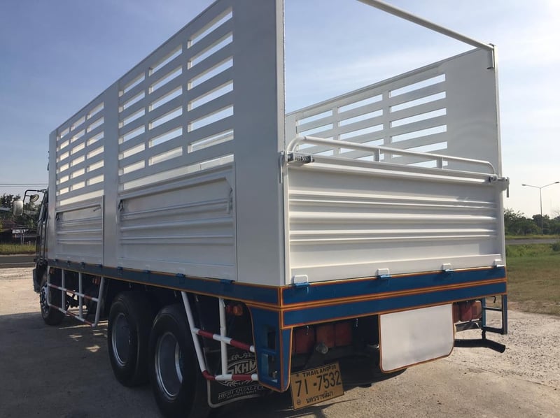 ขายรถล่องเพลาเดียว กระบะบรรทุก HINO FL3H 195แรง รถสวยสภาพดี จัดไฟแนนซ์วันนี้ขับฟรี2เดือน 