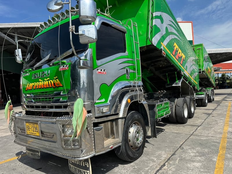 รถพ่วง ราคาดี 360 ปี 65 มือเดียว ไมล์ 2 แสน อู่ สหกิจดั้ม ราคา 2,480,000.- เจ้าของขายเอง ดูรถ ท่าวุ้ง ลพบุรี 0925852277