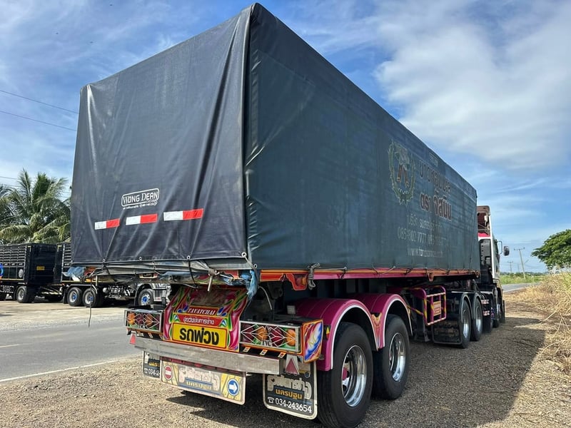 หัวลากพร้อมหางเซมิดั้ม อลูมิเนียมเกษตรอู่ธวัชชัย 9 เมตร ปี 61 พร้อมใช้ ราคา 2.28 ล้าน ดูรถนครปฐม 0925852277 หัวลากพร้อมหางเซมิดั้ม อลูมิเนียมเกษตรอู่ธวัชชัย 9 เมตร ปี 61 พร้อมใช้ ราคา 2.28 ล้าน ดูรถนครปฐม 0925852277