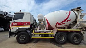 ฝากขาย รถโม่ปูน HINO 344 ปี 63  โม่ 7 คิว ไมล์หลักหมื่น มือเดียวออกป้ายแดง มือให้เลือกหลายคัน