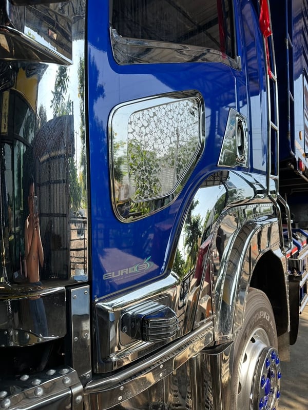 พ่วง FXZ360 ปี 66 ไมล์ 170,000 กม.ออกป้ายแดง กระบะดั้มเกษตร . น้ำหนักบรรทุก 30.5 ตัน ยางเต็มทุกเส้น 