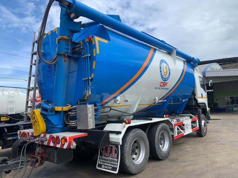 ฝากขาย รถพ่วงเบาท์อาหารสัตว์ FXZ360 ปี 64 ไมล์ 140,000 กม.ต่อ อู่ ส พันธเดช ต่อเบา ใส่ของได้ 34 ตันออกป้ายแดง ราคา 3.55 ล้าน จัดไฟแนนซ์ได้ 3 ล้าน สนใจ 0925852277