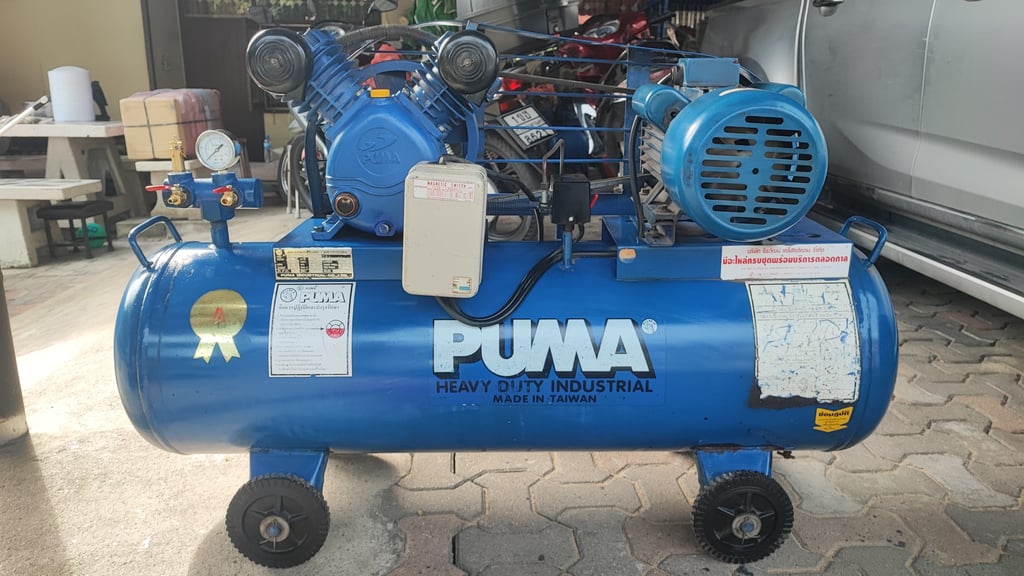 ปั๊มลม 148ลิตร 2แรง ปั๊มลม 148ลิตร 2แรง