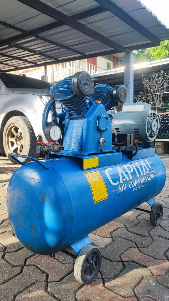 ปั๊มลมCapital 90ลิตร 1แรง ปั๊มลมCapital 90ลิตร 1แรง