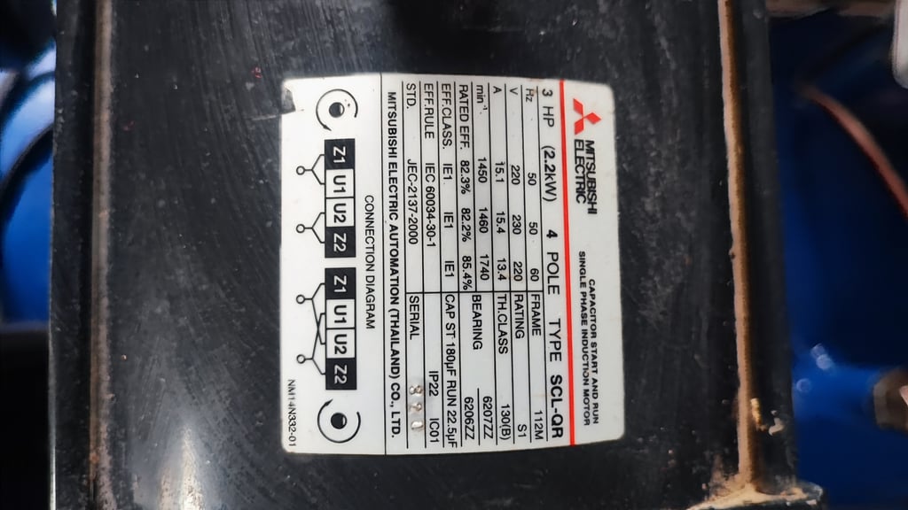 ปั๊มลมTOYO 200ลิตร ปั๊มลมTOYO 200ลิตร