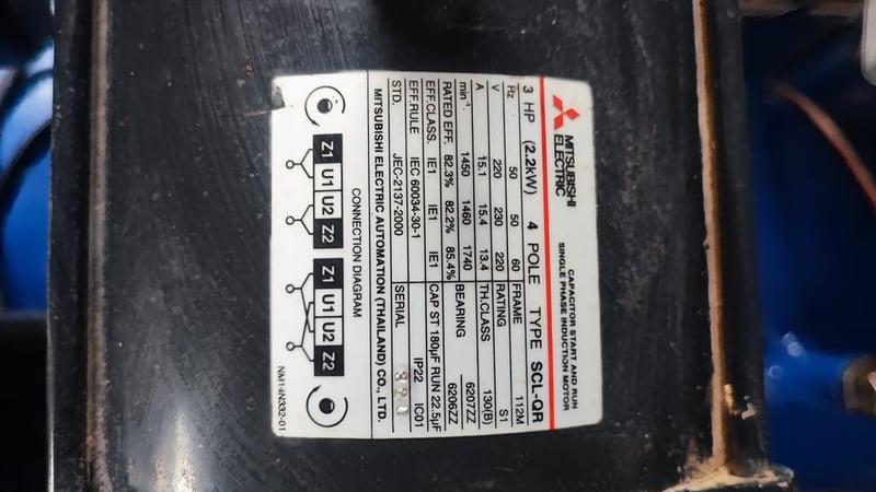 ปั๊มลมTOYO 200ลิตร 