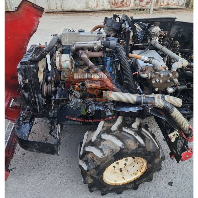 หัวรถการเกษตรKIORITZ พร้อมเครื่องยนต์ 