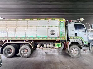 ISUZU FXZ 360แรงม้า รถบรรทุก 10ล้อ พ่วงแม่ลูก ปี2014 เลขไมล์มากกว่า 800,000 กม.