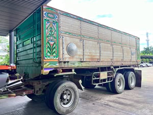 ISUZU FXZ 360แรงม้า รถบรรทุก 10ล้อ พ่วงแม่ลูก ปี2014 เลขไมล์มากกว่า 800,000 กม.