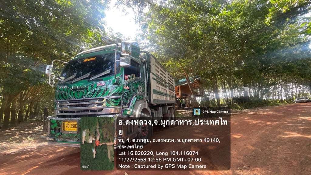 ISUZU FXZ 360แรงม้า รถบรรทุก 10ล้อ พ่วงแม่ลูก ปี2014