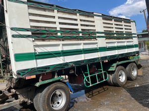 ISUZU FXZ 360แรงม้า รถบรรทุก 10ล้อ พ่วงแม่ลูก ปี2014