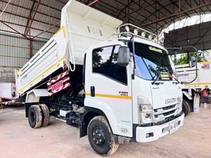 ISUZU FRR 190แรงม้า รถบรรทุก 6ล้อ ดั้มพ์ จดทะเบียนปี2025 เลขไมล์น้อยกว่า 100,000 กม.
