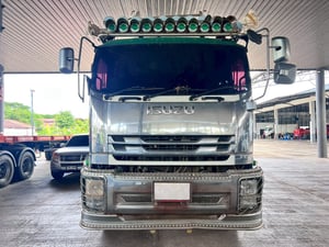 ISUZU FXZ 360แรงม้า รถบรรทุก 10ล้อ พ่วงแม่ลูก ปี2014 เลขไมล์มากกว่า 800,000 กม.