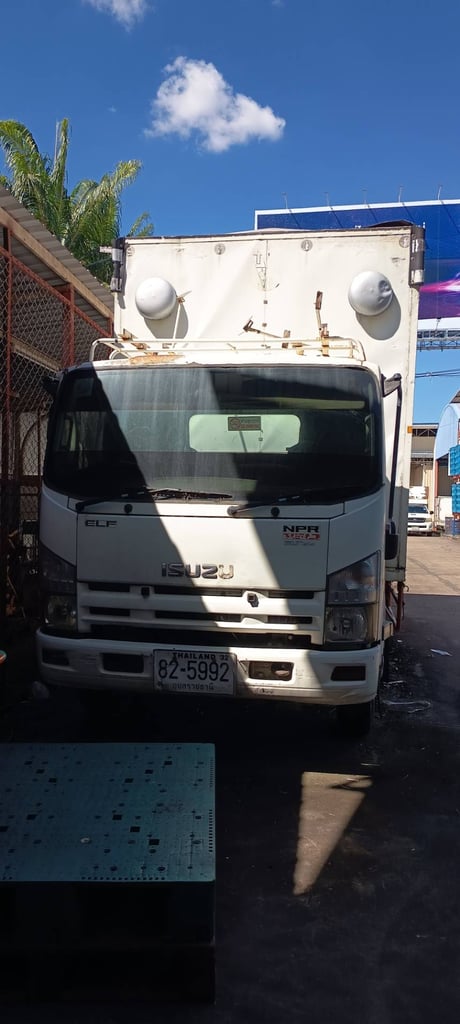 ISUZU NPR 150แรงม้า รถบรรทุก 6ล้อ ตู้แห้ง ปี2008 ISUZU NPR 150แรงม้า รถบรรทุก 6ล้อ ตู้แห้ง ปี2008