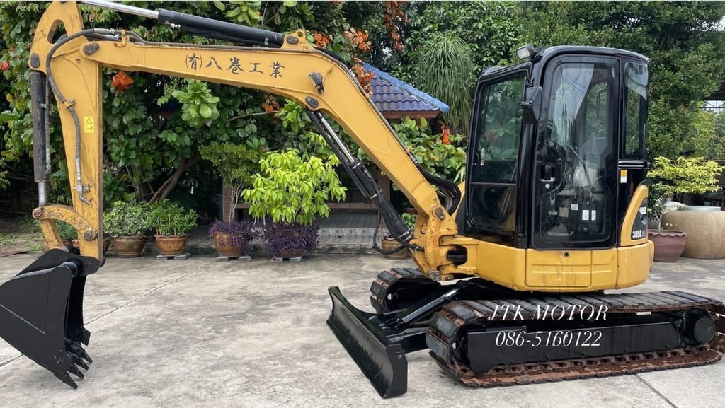 🇯🇵🚜 รถขุด CAT305C CR มีหัวเก๋ง มือสอง นำเข้าจากญี่ปุ่น พร้อมใช้งาน🚜🇯🇵
