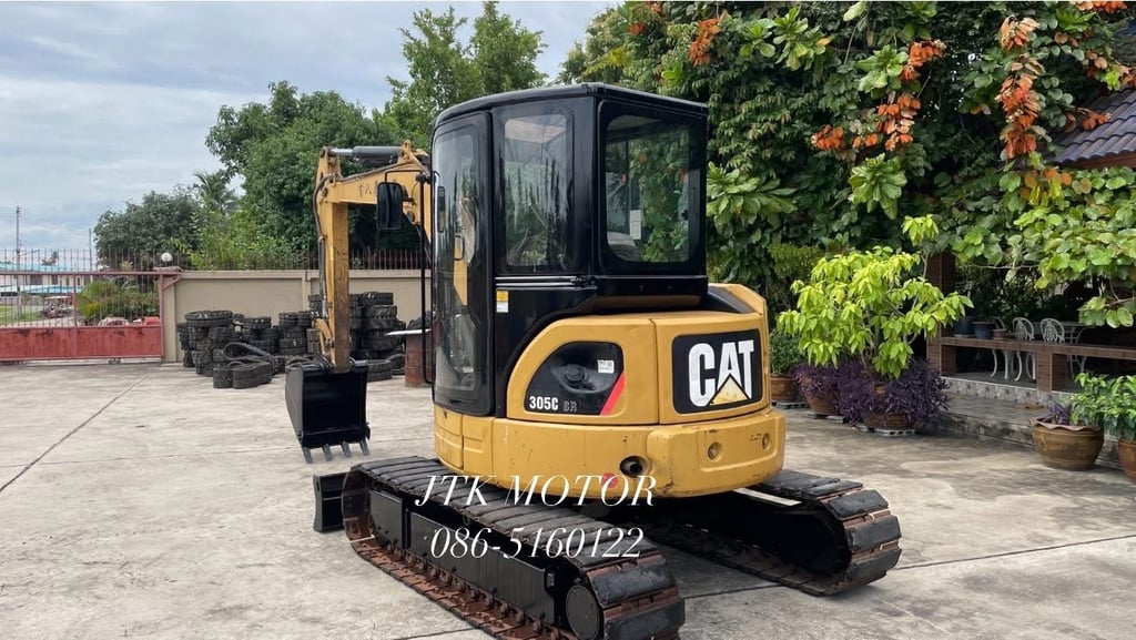 🇯🇵🚜 รถขุด CAT305C CR มีหัวเก๋ง มือสอง นำเข้าจากญี่ปุ่น พร้อมใช้งาน🚜🇯🇵