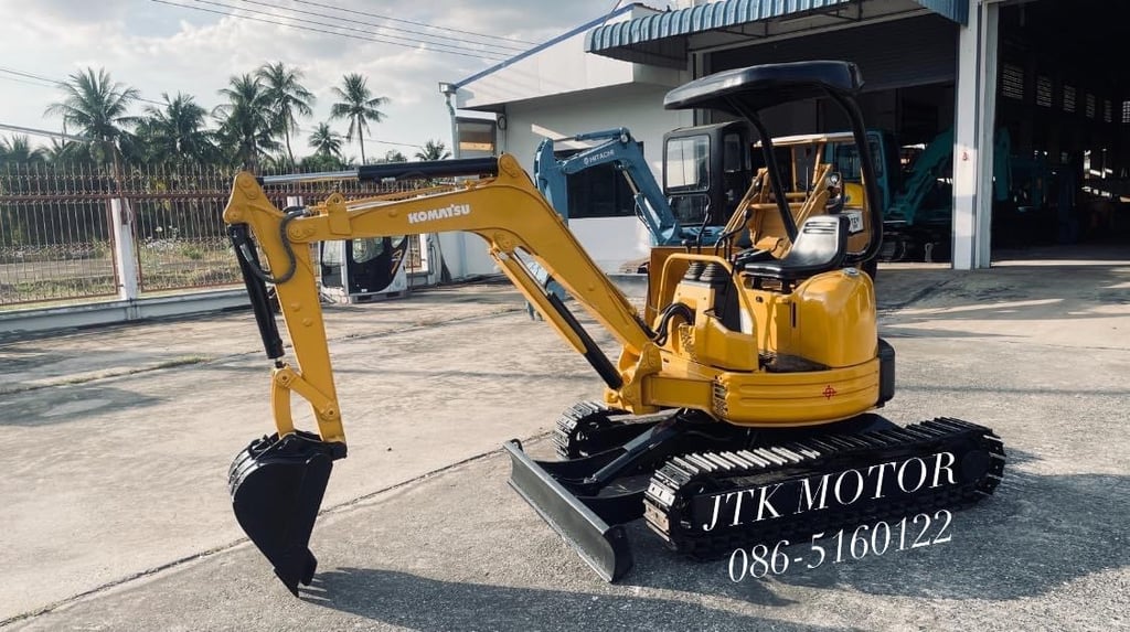 รถขุด KomatsuPC20FR มือสอง รถขุด KomatsuPC20FR มือสอง