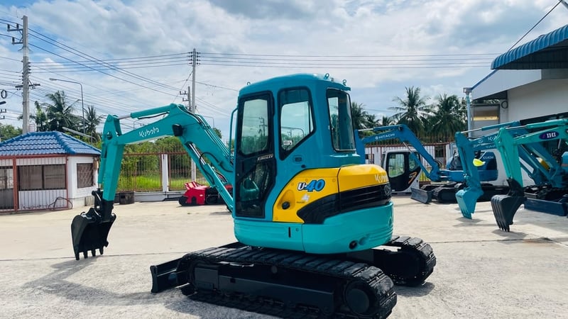 🇯🇵🚜รถขุด Kubota U40-3 มีหัวเก๋ง มือสองนำเข้าจากญี่ปุ่น ตรวจเช็คสภาพ พร้อมใช้งาน🚜🇯🇵