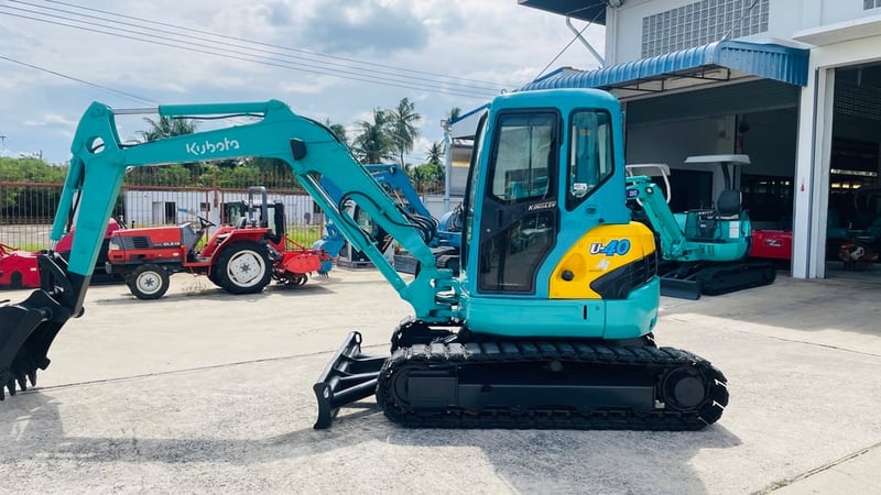 🇯🇵🚜รถขุด Kubota U40-3 มีหัวเก๋ง มือสองนำเข้าจากญี่ปุ่น ตรวจเช็คสภาพ พร้อมใช้งาน🚜🇯🇵