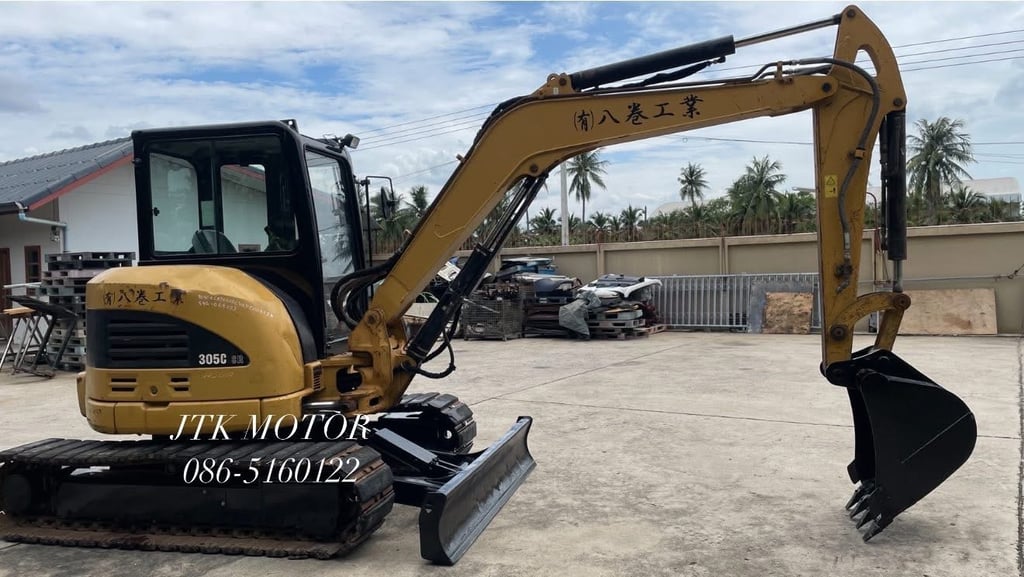 รถขุด CAT 305C CR มือสองญี่ปุ่น