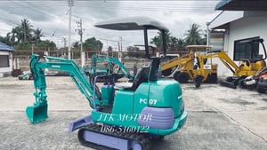 🇯🇵🚜 รถขุดเล็ก Komatsu PC07 มือสองนำเข้าจากญี่ปุ่น ทำสีใหม่ ตรวจเช็คสภาพ พร้อมใช้งาน🇯🇵🚜