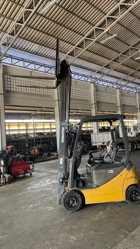 🇯🇵🏗รถโฟล์คลิฟท์ Komatsu Arion15 E4 ระบบไฟฟ้า มือสองนำเข้าจากญี่ปุ่น🇯🇵