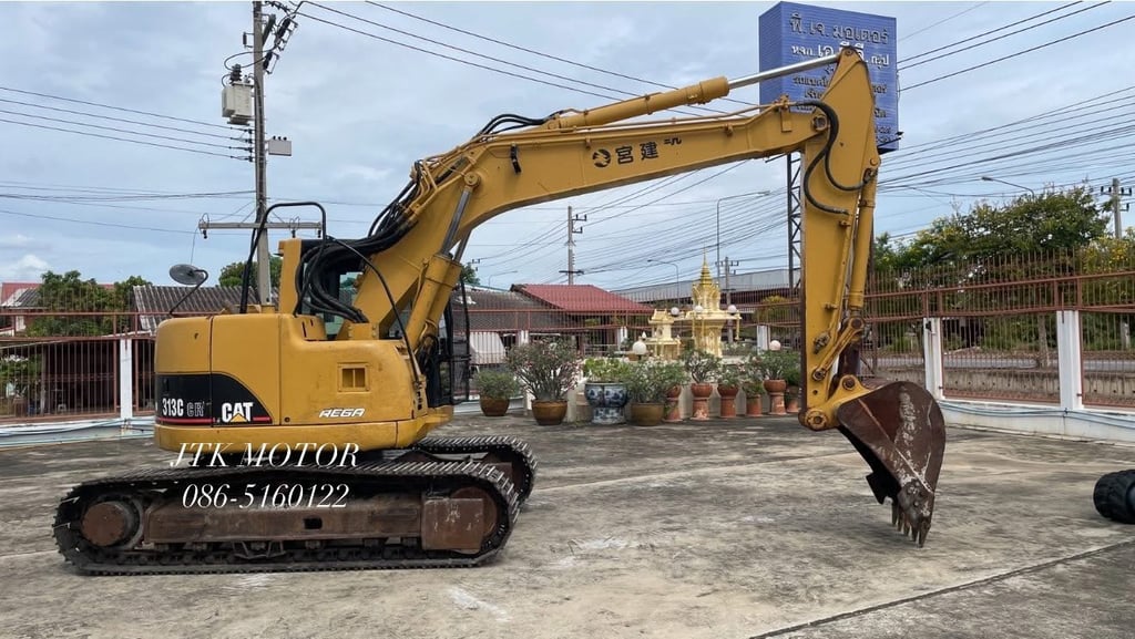 🇯🇵🚜 รถขุด CAT 313C CR มือสอง นำเข้าจากญี่ปุ่น พร้อมใช้งาน🚜🇯🇵