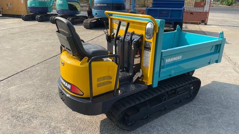 🇯🇵 🚜รถดัมเปอร์ตีนยาง Yanmar C12R-B มือสองญี่ปุ่น 🇯🇵🚜