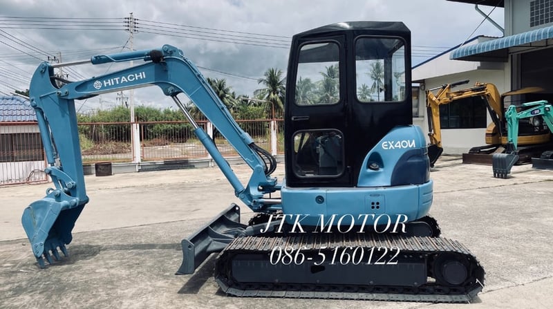 🇯🇵🚜รถขุด Hitachi รุ่น EX40U มีหัวเก๋ง มือสอง นำเข้าจากญี่ปุ่น 🚜🇯🇵