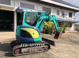 🇯🇵🚜รถขุด IHI 30VZ คอยู แทรคยาง🚜🇯🇵