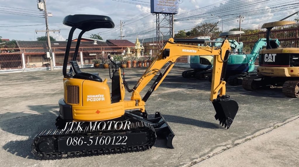 รถขุด KomatsuPC20FR มือสอง รถขุด KomatsuPC20FR มือสอง