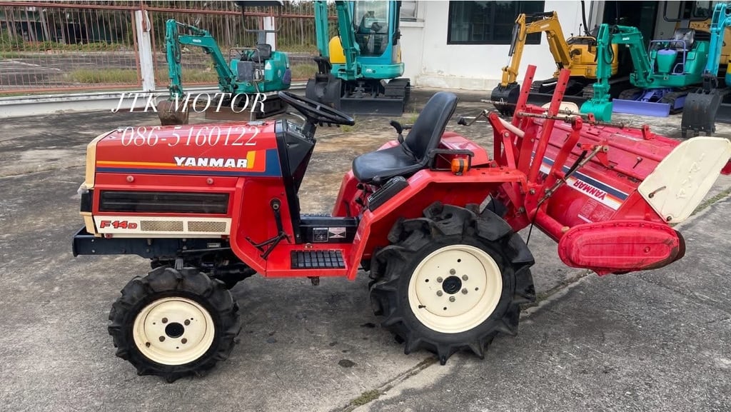 🇯🇵🚜รถไถ Yanmar F14D ขับเคลื่อน4 ล้อ มือสองนำเข้าจากญี่ปุ่น🚜🇯🇵
