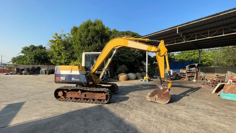 🇯🇵🚜 รถขุด Komatsu PC60-6 มีหัวเก๋งติดแอร์มือสอง นำเข้าจากญี่ปุ่น พร้อมใช้งาน🚜🇯🇵