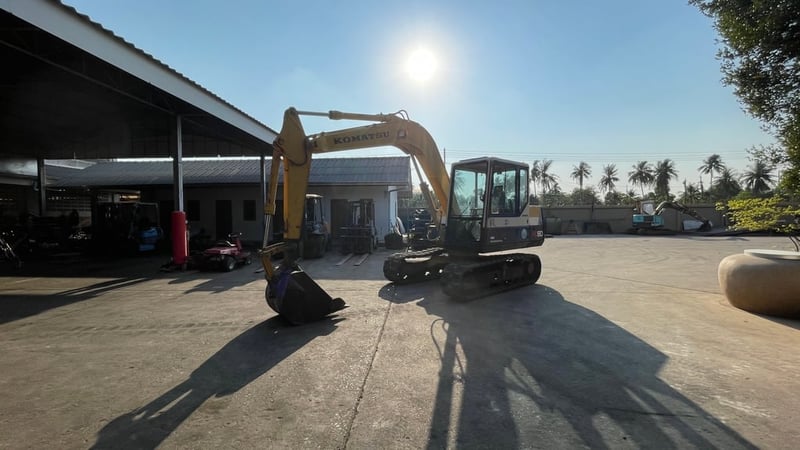 🇯🇵🚜 รถขุด Komatsu PC60-6 มีหัวเก๋งติดแอร์มือสอง นำเข้าจากญี่ปุ่น พร้อมใช้งาน🚜🇯🇵