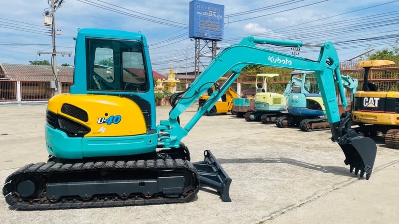 🇯🇵🚜รถขุด Kubota U40-3 มีหัวเก๋ง มือสองนำเข้าจากญี่ปุ่น ตรวจเช็คสภาพ พร้อมใช้งาน🚜🇯🇵