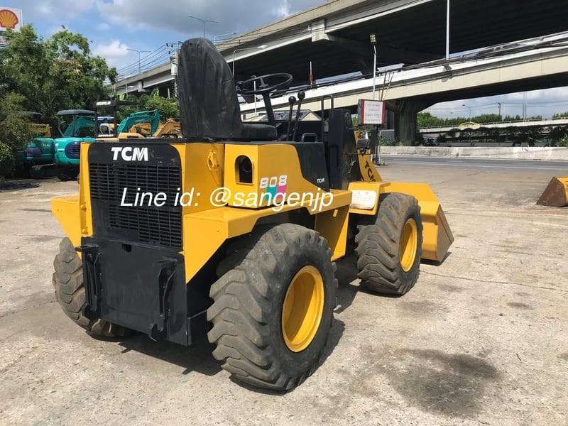 ขาย รถตักเล็ก เอวอ่อน 1คิว มือสองญี่ปุ่น 🇯🇵 TCM 808 รถไม่เคยใช้งานในไทย ☎ ครีม 065-8844400 | Line id: @sangenjp | www.nmcjapan.com