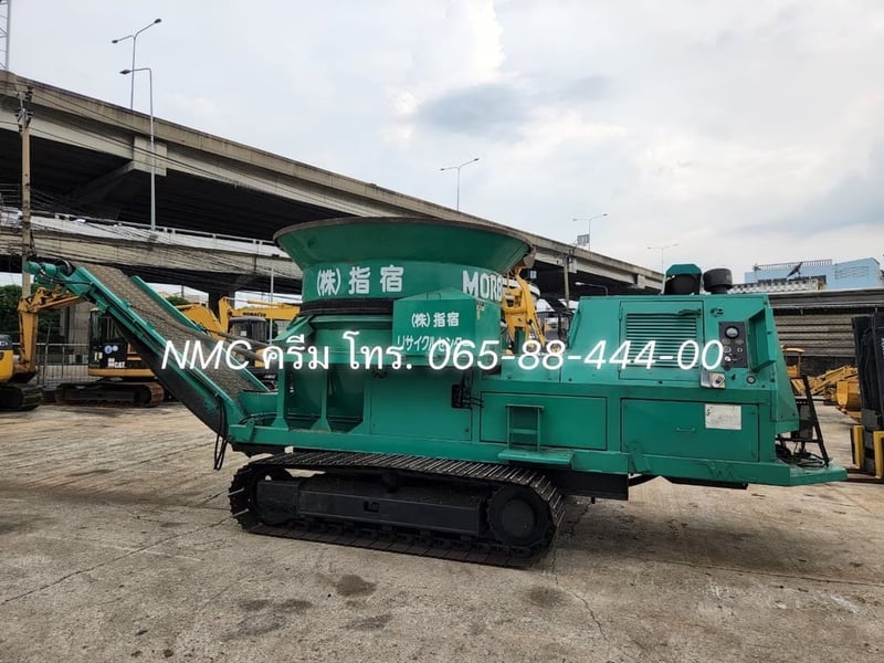 ขาย รถโม่บดไม้ โมบาย เครื่องย่อยไม้ มือสองญี่ปุ่น MOBARK 950 🇯🇵 รถไม่เคยใช้งานในไทย MOBILE WOOD CRUSHER ☎ ครีม 065-88-444-00 | Line id: @sangenjp | www.nmcjapan.com