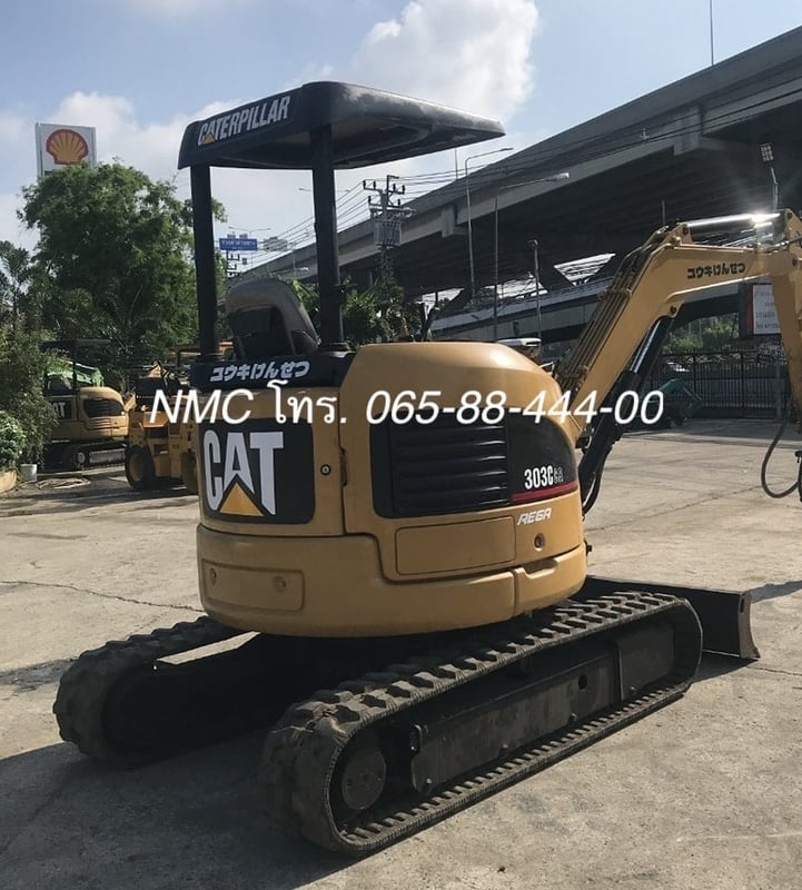 ขาย รถแม็คโคร CAT ขนาด 3 ตัน มือสองจากญี่ปุ่น รุ่น CAT 303 ​C ***มีไลน์แย็ก ***ขายพร้อมปุ้งกี๋CATแท้*** 🇯🇵 รถไม่เคยใช้งานในไทย ☎ ครีม 065-88-444-00 | Line id: @sangenjp | www.nmcjapan.com
