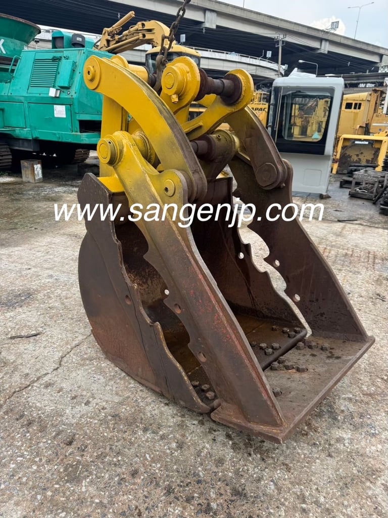 ขาย ปุ้งกี๋คีบ ใส่รถแม็คโคร PC120 มือสองจากญี่ปุ่น 🇯🇵 ไม่เคยใช้งานในไทย ☎ ครีม 065-88-444-00 | Line id: @sangenjp | www.nmcjapan.com | NMC ขาย ปุ้งกี๋คีบ ใส่รถแม็คโคร PC120 มือสองจากญี่ปุ่น 🇯🇵 ไม่เคยใช้งานในไทย ☎ ครีม 065-88-444-00 | Line id: @sangenjp | www.nmcjapan.com | NMC