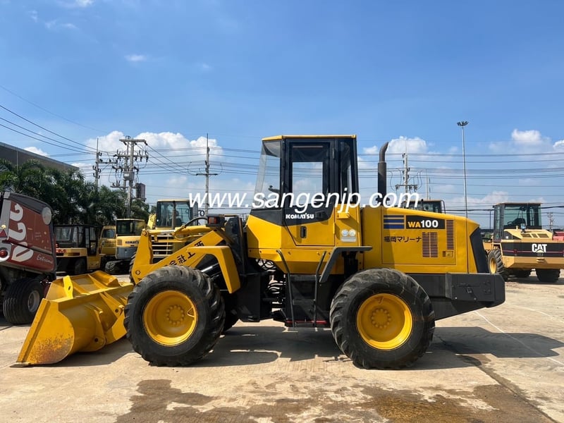 ขาย รถตัก มือสองจากญี่ปุ่น KOMATSU WA100-5 🇯🇵 ขนาด 1.5 คิว รถไม่เคยใช้งานในไทย ☎ เอิร์ธ 089-005-0007, 065-88-444-00 | Line id: @sangenjp | www.sangenjp.com ขาย รถตัก มือสองจากญี่ปุ่น KOMATSU WA100-5 🇯🇵 ขนาด 1.5 คิว รถไม่เคยใช้งานในไทย ☎ เอิร์ธ 089-005-0007, 065-88-444-00 | Line id: @sangenjp | www.sangenjp.com