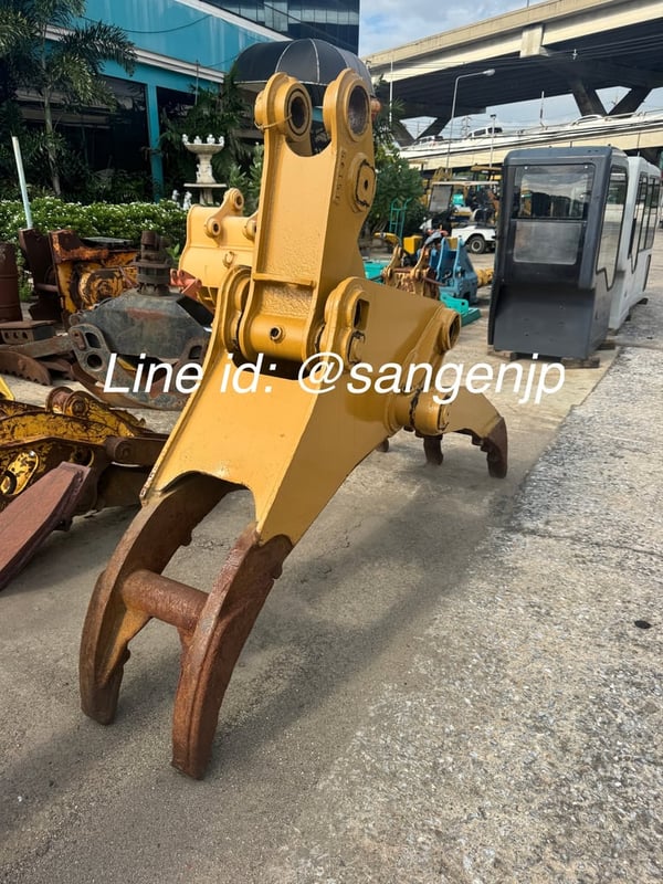 ขาย หัวคีบไม้ หัวคีบเหล็ก สำหรับรถแบ็คโคร PC 200 มือสองเก่าญี่ปุ่น ตัวใหญ่ สภาพสวย 🇯🇵 ไม่เคยใช้งานในไทย ☎ ครีม 065-88-444-00 | Line id: @sangenjp | www.sangenjp.com ขาย หัวคีบไม้ หัวคีบเหล็ก สำหรับรถแบ็คโคร PC 200 มือสองเก่าญี่ปุ่น ตัวใหญ่ สภาพสวย 🇯🇵 ไม่เคยใช้งานในไทย ☎ ครีม 065-88-444-00 | Line id: @sangenjp | www.sangenjp.com