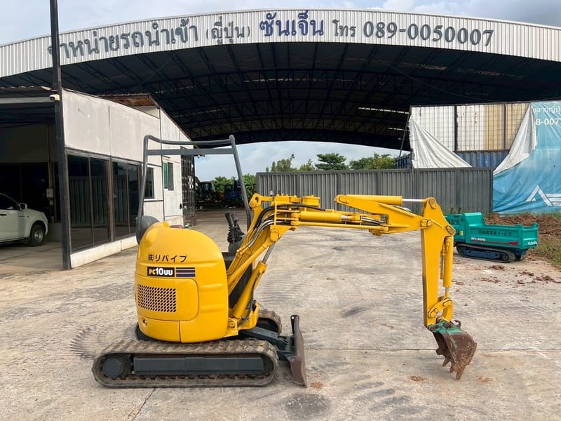 ขาย รถขุดจิ๋ว ขนาด 1.5 ตัน มือสองจากญี่ปุ่น ขึ้นรถกระบะได้ PC10UU 🇯🇵 รถไม่เคยใช้งานในไทย ☎ เอิร์ธ 089-005-0007, 065-88-444-00 | Line id: @sangenjp | www.sangenjp.com