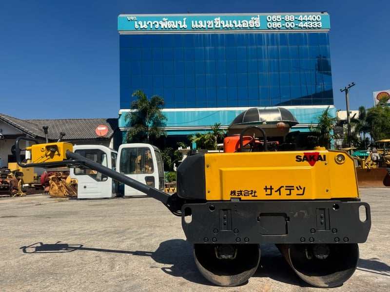 ขาย รถบดเดินตาม สตารท์กุญแจ มือสองญี่ปุ่น 🇯🇵 สั่นแรงมาก⚡ รถไม่เคยใช้งานในไทย ☎ ครีม 065-88-444-00 | Line id: @sangenjp | www.nmcjapan.com