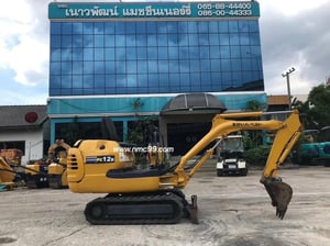 ขาย รถแม็คโครจิ๋ว มือสองญี่ปุ่น KOMATSU PC12 รุ่น PC12R-8 ขนาดขึ้นรถกระบะได้ 🇯🇵 รถไม่เคยใช้งานในไทย ☎ ครีม 065-88-444-00 | Line id: @sangenjp | www.nmcjapan.com