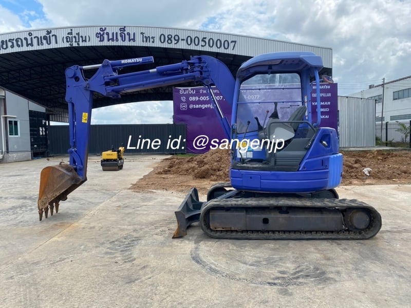 ขาย รถแม็คโคร ขนาด 5 ตัน มือสองจากญี่ปุ่น KOMATSU PC58UU-3 🇯🇵 รถไม่เคยใช้งานในไทย ☎ เอิร์ธ 089-005-0007, 065-88-444-00 | Line id: @sangenjp | www.sangenjp.com